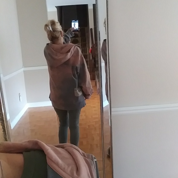 Onitsuka Tiger Vintagr tiedye zip up hoodie jacket sweater unisex - Picture 10 of 12